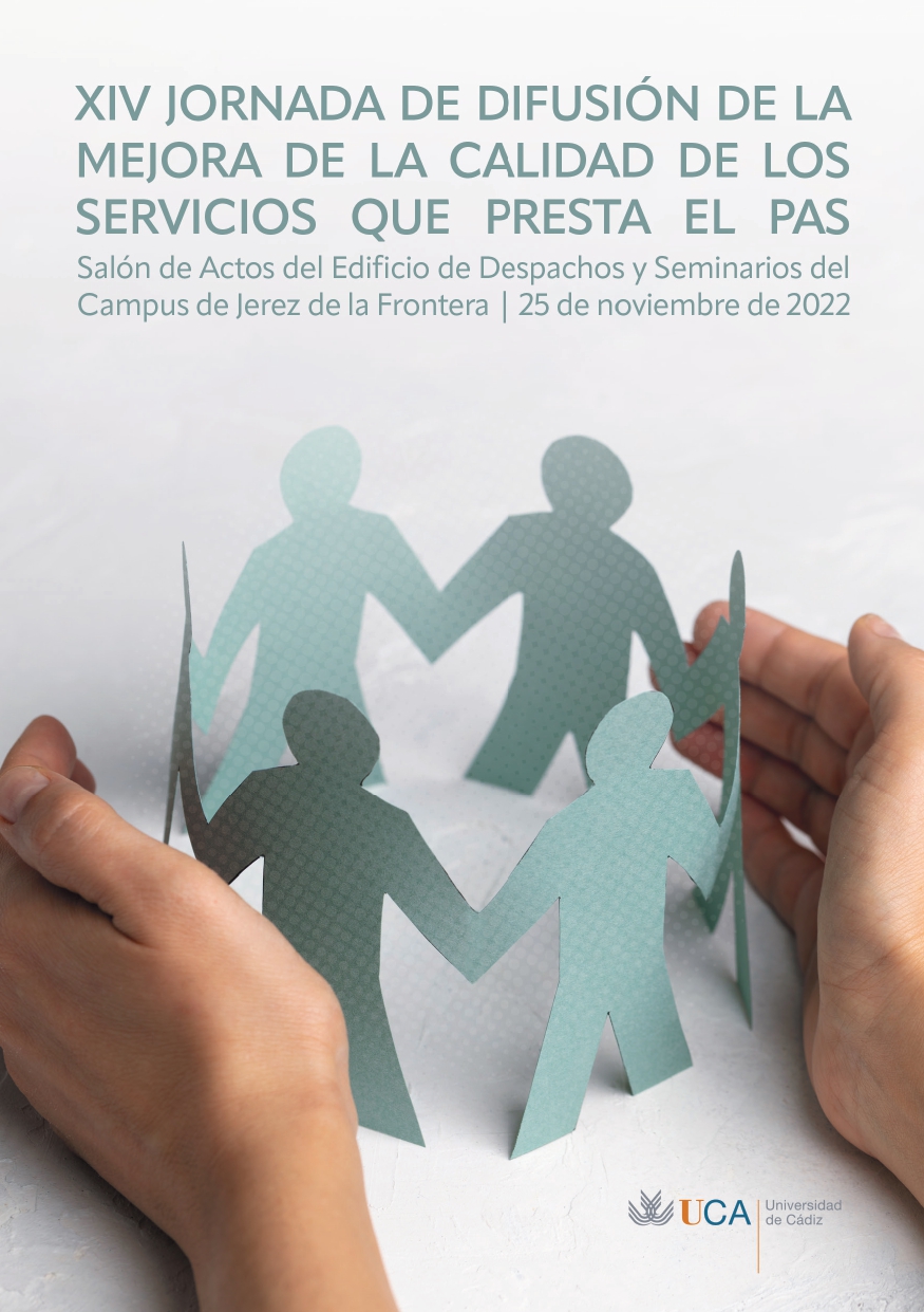 XIV edición de la Jornada de difusión de la mejora de la calidad de los servicios que presta el PAS de la UCA